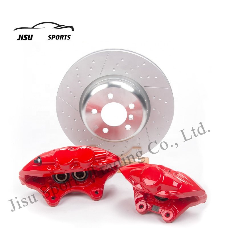 Factory Price Old Mp 4 Pot 2 Pot Brake Caliper Whole Set 370mm 345mm Disc Kit for Bmw 1 2 3 4 Series F07 F90 F15 F11 F30 F22