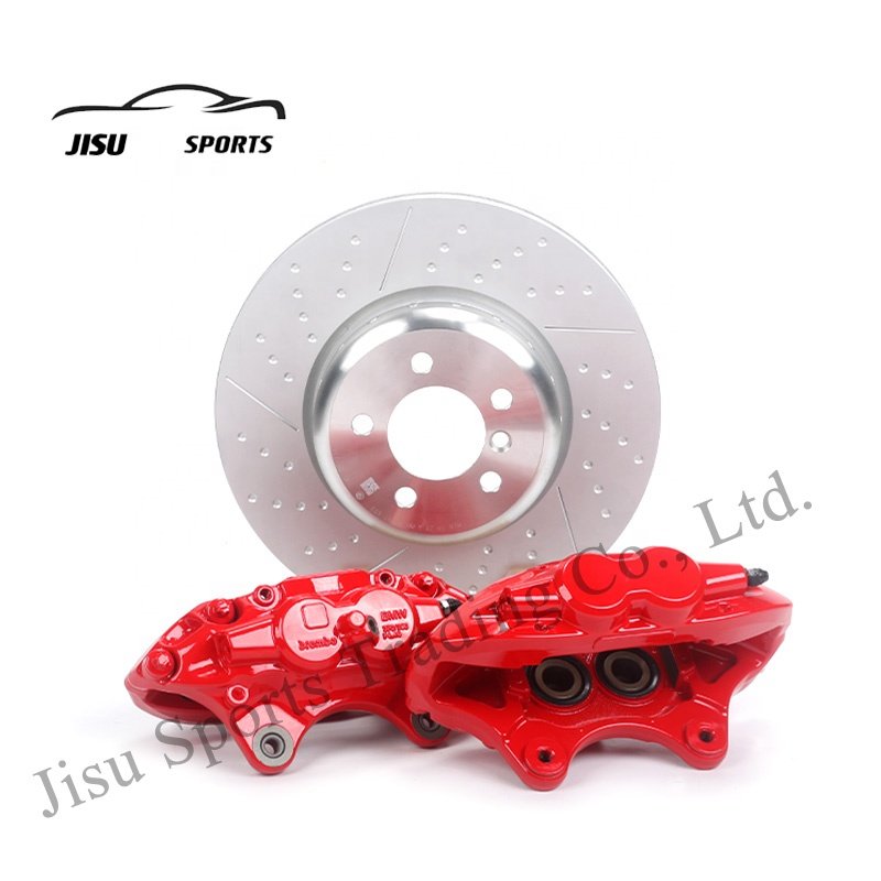 Factory Price Old Mp 4 Pot 2 Pot Brake Caliper Whole Set 370mm 345mm Disc Kit for Bmw 1 2 3 4 Series F07 F90 F15 F11 F30 F22