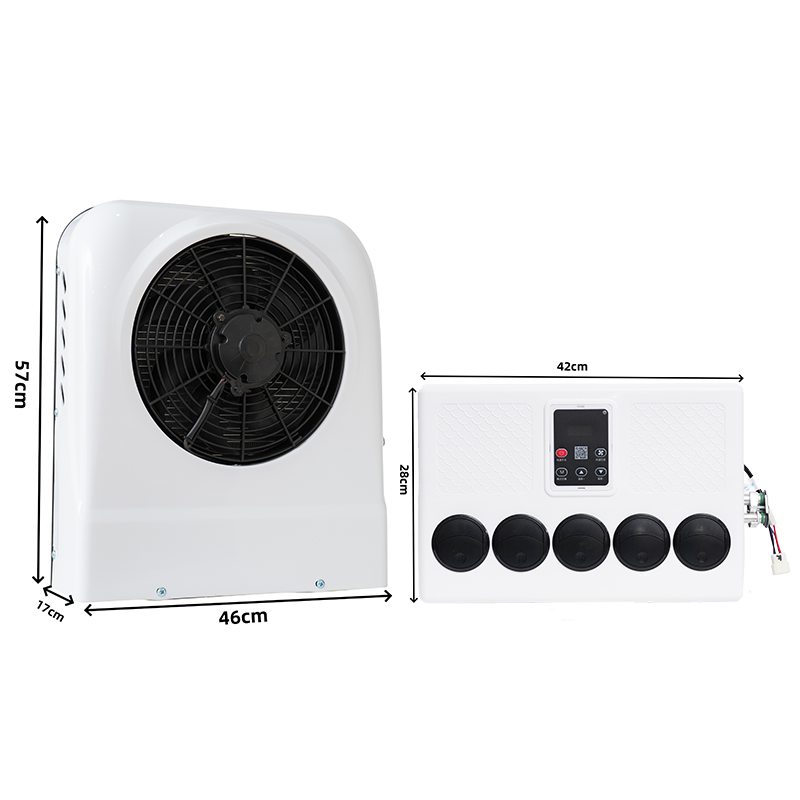 Mini Car air Conditioner Auto Ac Evaporator Universal Underdash Compact Ac Evaporator Unit for
