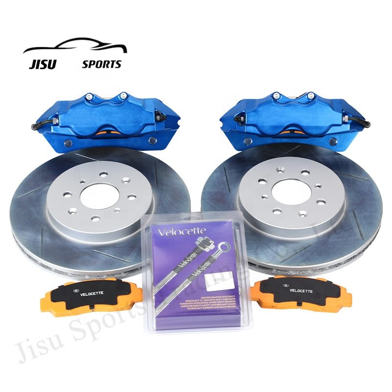 Spoon Caliper Brake Kits 4 Piston with 15inch 380/400/410mm Brake Disc for Honda Jazz 2012 Dodge Charger Mazda raptor Mondeo
