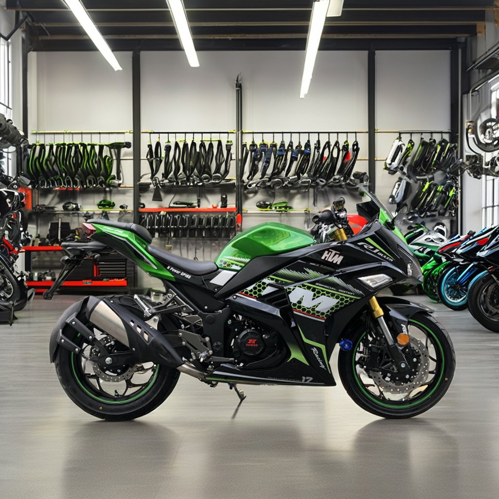 XRZ 250CC High-Speed Racing Motorcycle New 1 Cylinder 4 Stroke Water Cooling CDI Electric Start Double Disc Brake Gasoline