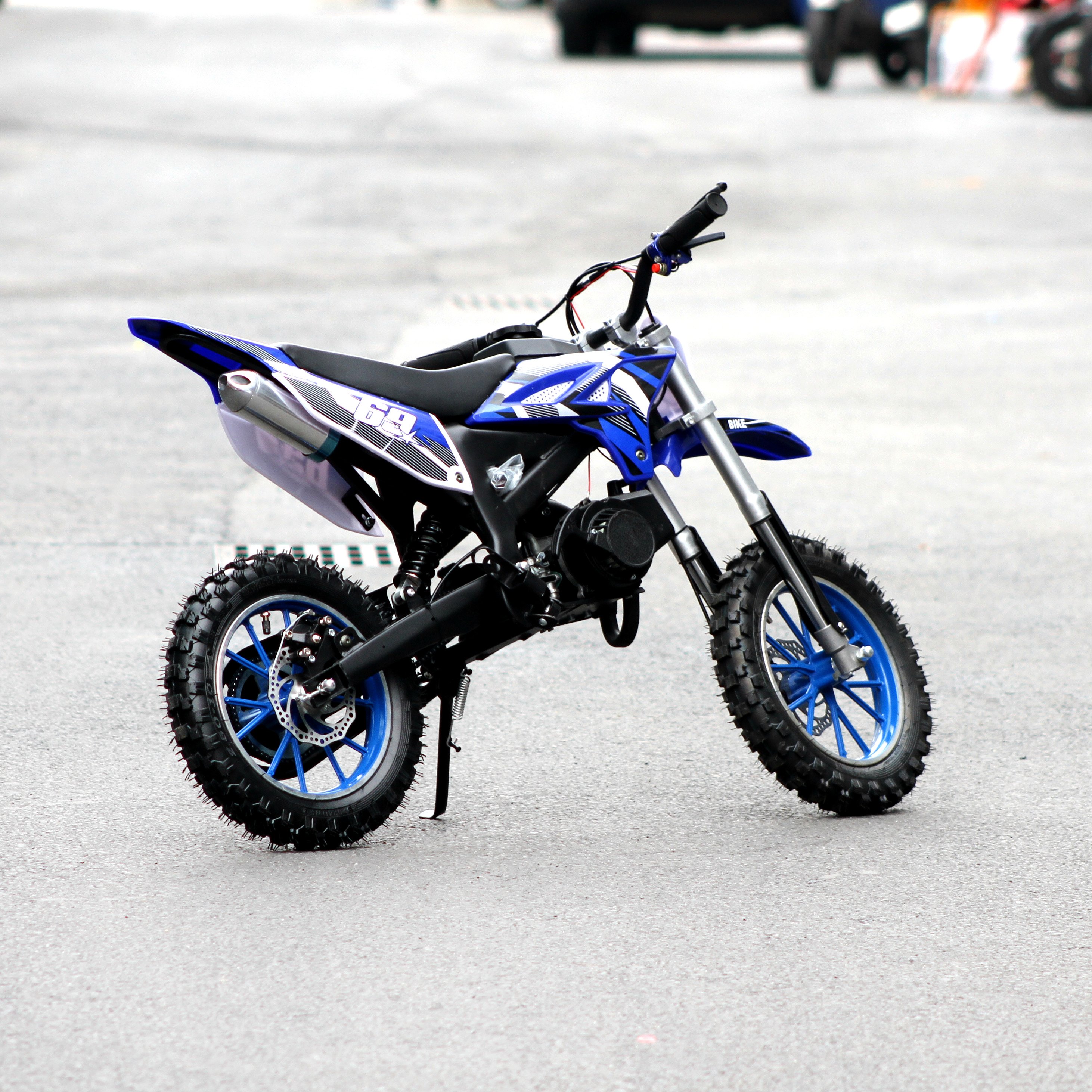 49cc Moto Cross Kids Bike 2 Stroke Gasoline Power Dirt Pit Bike 49cc Mini Bike for Teenagers