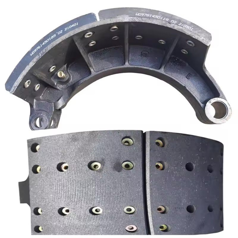 Brake Pads Truck for Shacman Auto Parts 81.50200.6686 Friction Plate for Front Brake Shoe