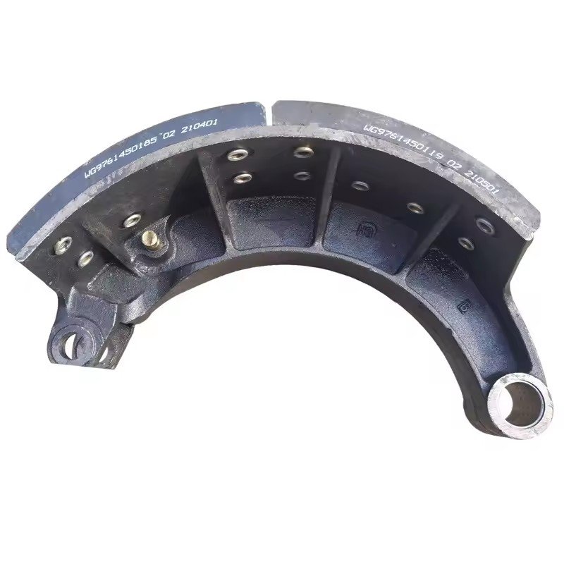 Brake Pads Truck for Shacman Auto Parts 81.50200.6686 Friction Plate for Front Brake Shoe