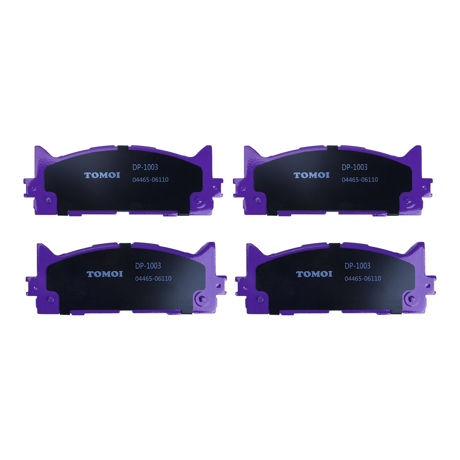 TOMOI DP-1003 Brake Disc and Car Disk Brake Pad for TOYOTA Camry D1222 D1293