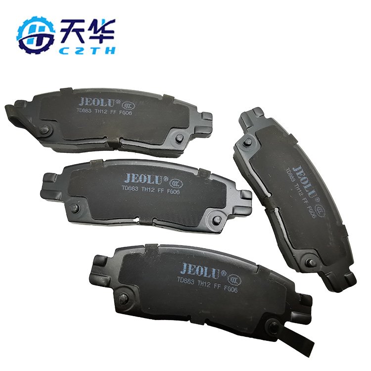 Customizable D883 22892950 Recommend Wear-resistant Black Brake Pads for Car