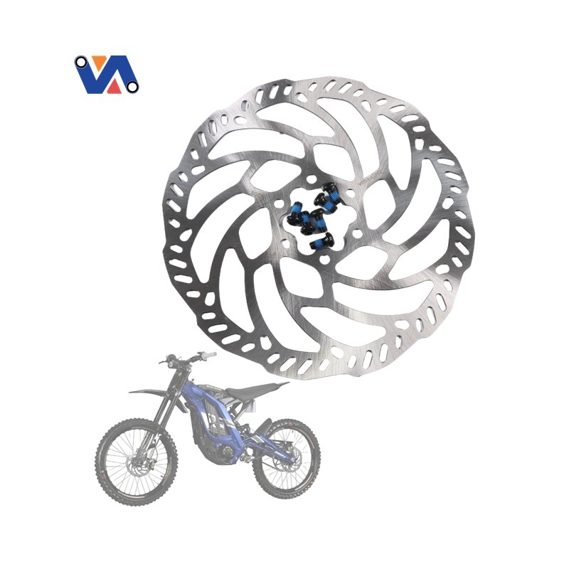 New Image Electric Dirt Bike Spareparts 203MM 44mm Disc Brake Light Bee Front Brake Disc Accessories for Motorcycles