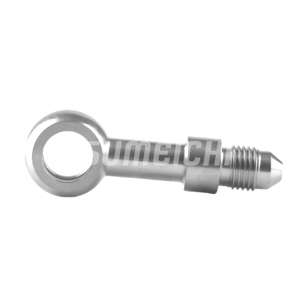 SUMEICHI High Quality Stainless Steel Straight Banjo To Male AN3 AN4 Brake Fittings Hand Brake Systems