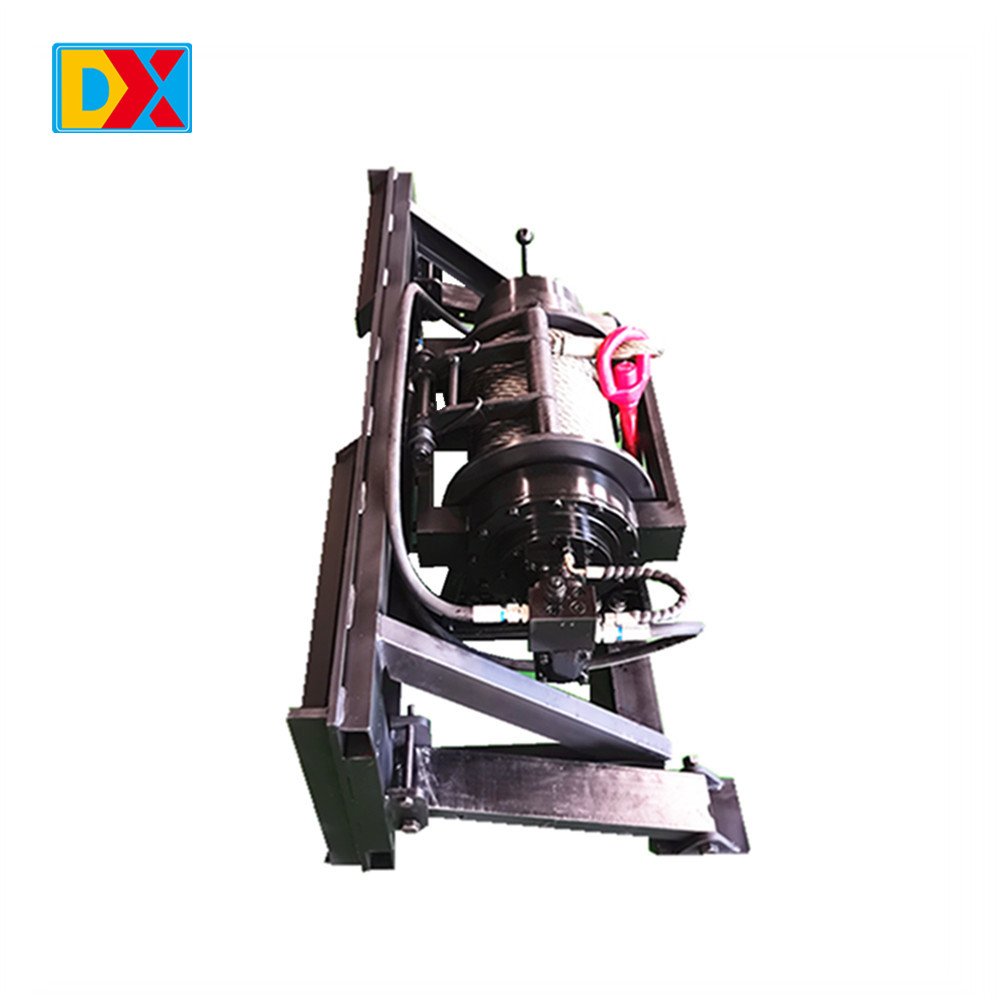 High Quality 3 Ton 12000lb Winch 12V with Metal Control Box 10ton Hydraulic Winch Single Drum Winches Pulling Forest Logging Hyd