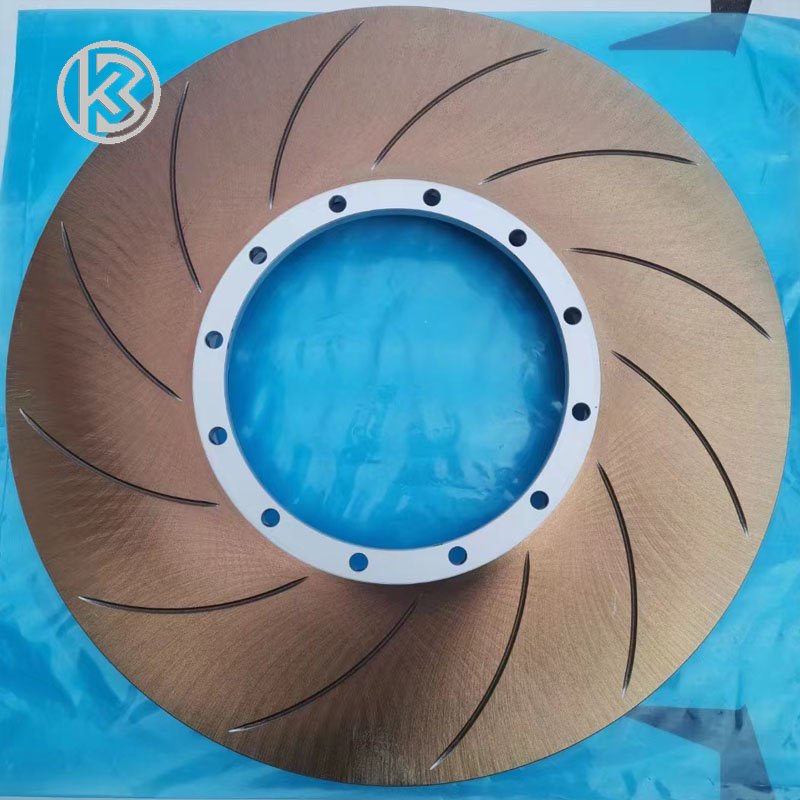 Manufactured Replaced Racking Brake Disc Rotor Drilled Grooved for BMW Audi Benz 366*32 366*34 Bolted 12
