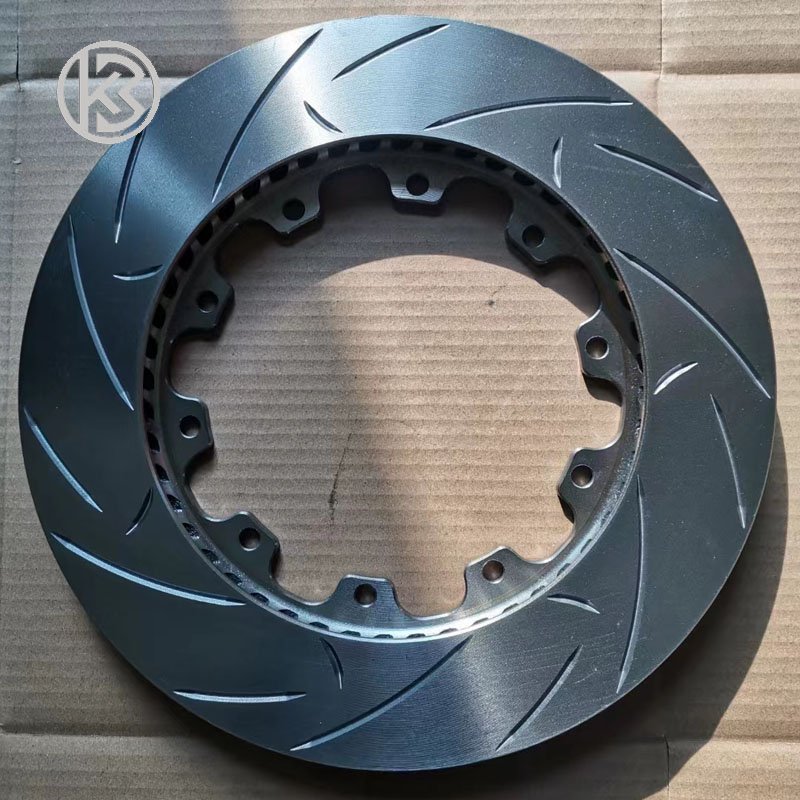 Manufactured Replaced Racking Brake Disc Rotor Drilled Grooved for BMW Audi Benz 366*32 366*34 Bolted 12