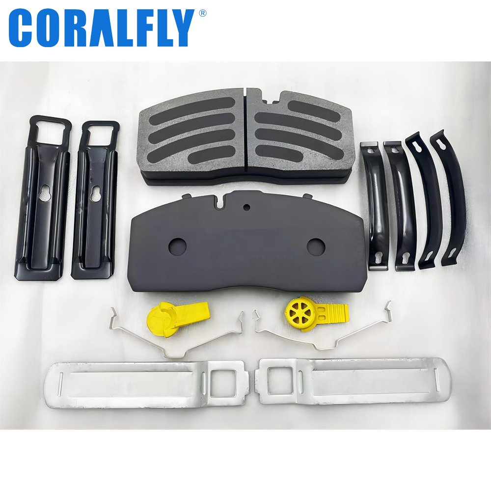 Coralfly Manufacturer High Quality WVA 29202 Truck Brake Pads for SCANIA OE 1734529 1856108 2325212
