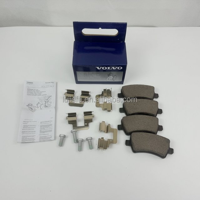 Rear Brake Pads for Volvo XC60 XC70 S60 S80 V60 V70; Friction Pads for the Rear Braking 30671574 30671575 306715750 30742491