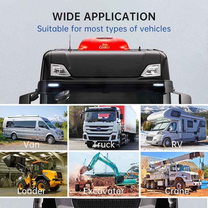 Easy Control 24V Truck Air Conditioner 2700W Fast Cooling Rooftop Parking Air Conditioner for Truck