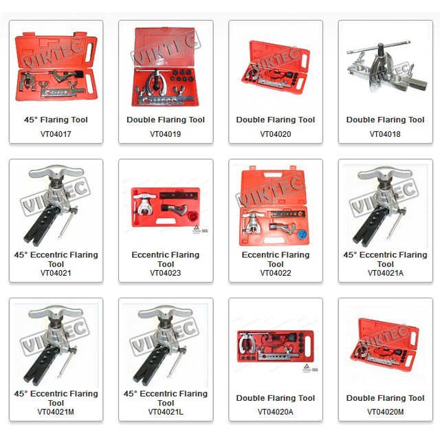 Double Brake Pipe Flaring Tool Kit (VT04051)
