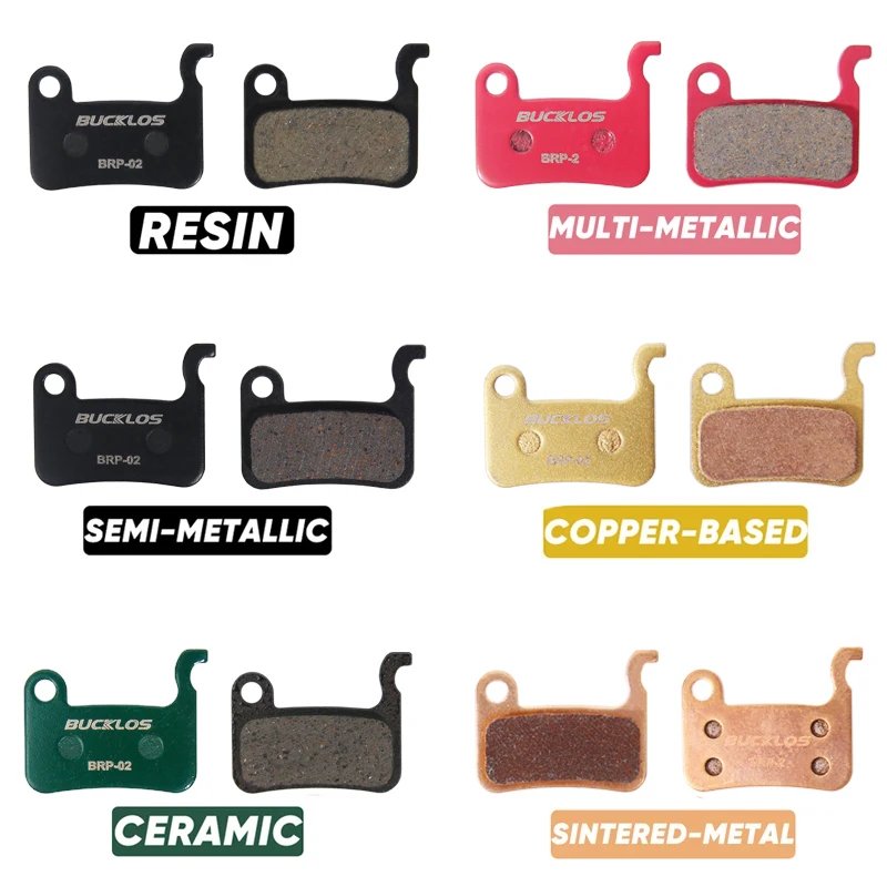 OEM/ODM BUCKLOS Road Mountain Bike Brake Pads Bicycle MTB Hydraulic Disc Brake Pad for A01S M06 M07 Cycling Parts