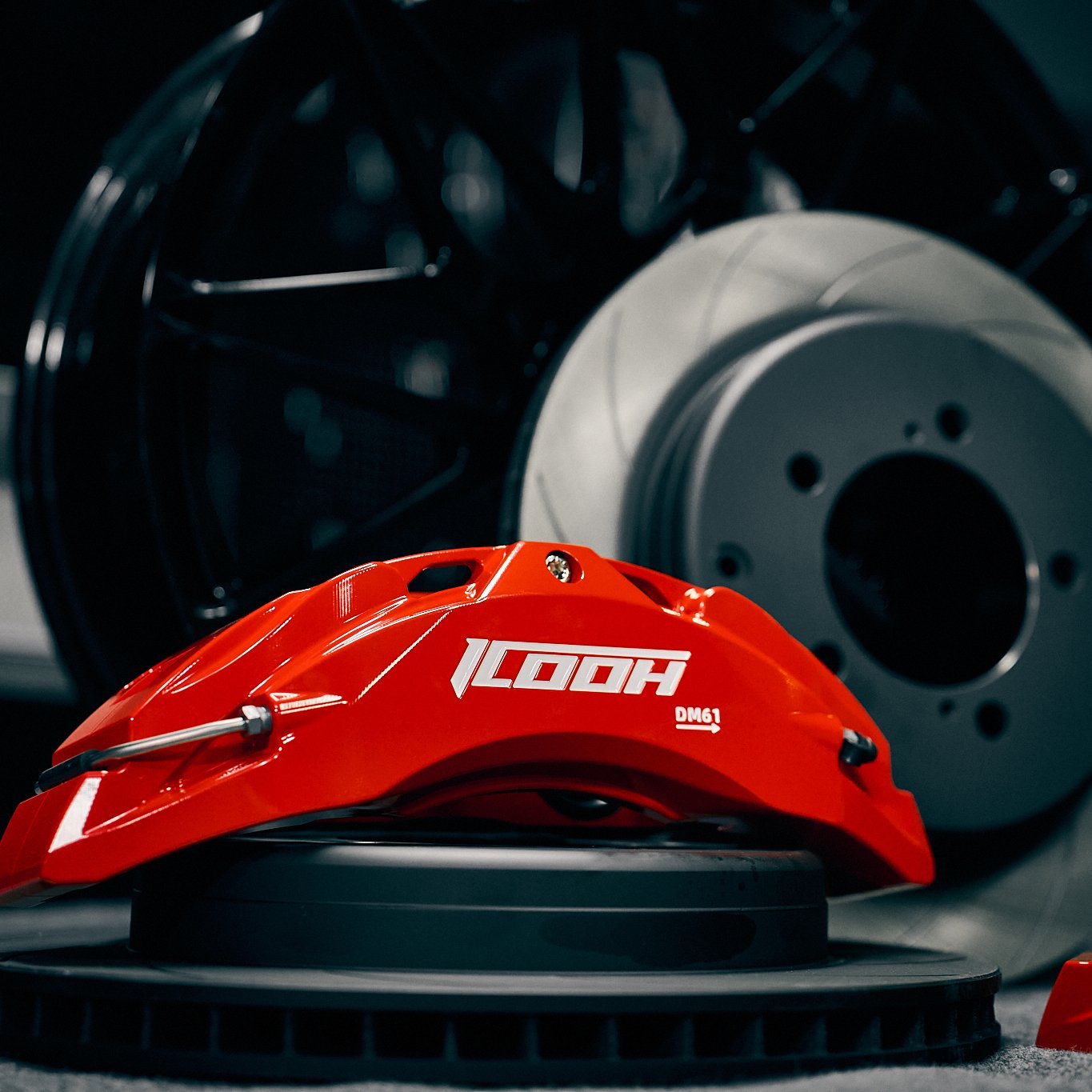 ICOOH Factory Price 6 Piston Racing Big Brake Kits DM6 345/355mm Modified Brake Sets for Lc200/lc300