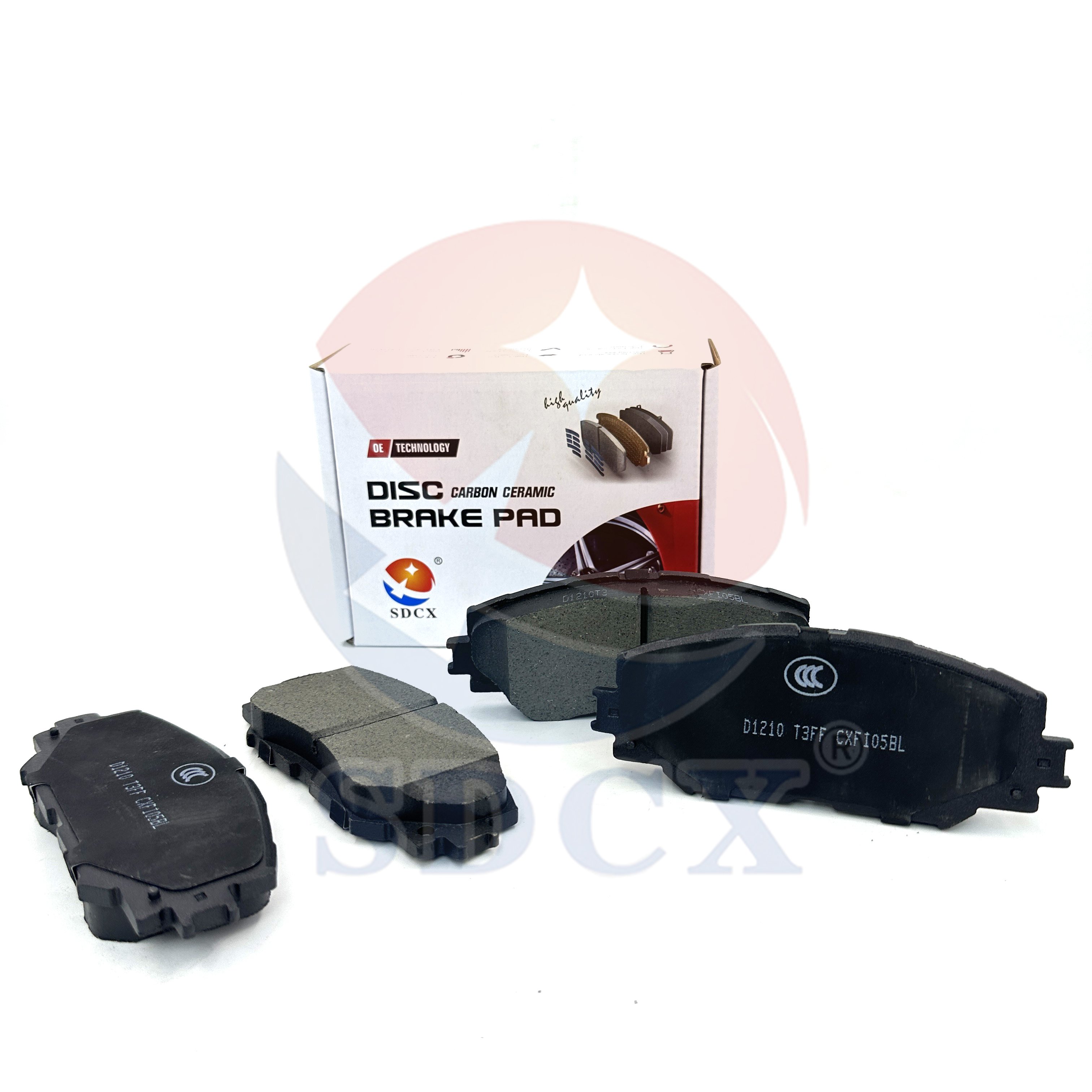 SDCX AUTO Ceramic Brake System Brake Pads SP2083 04466-30210 for LEXUS TOYOTA