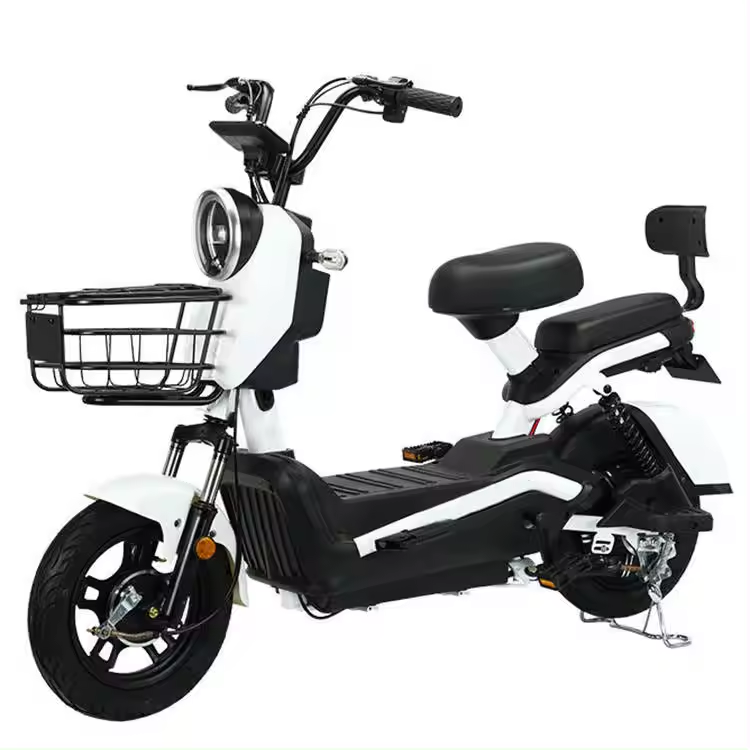City Electric Scooter Adults 350W Motor 48v Lead Acid Battery 3 Speed Rear Carrier Bluetooth Smart 60km Range 50km Range Sale