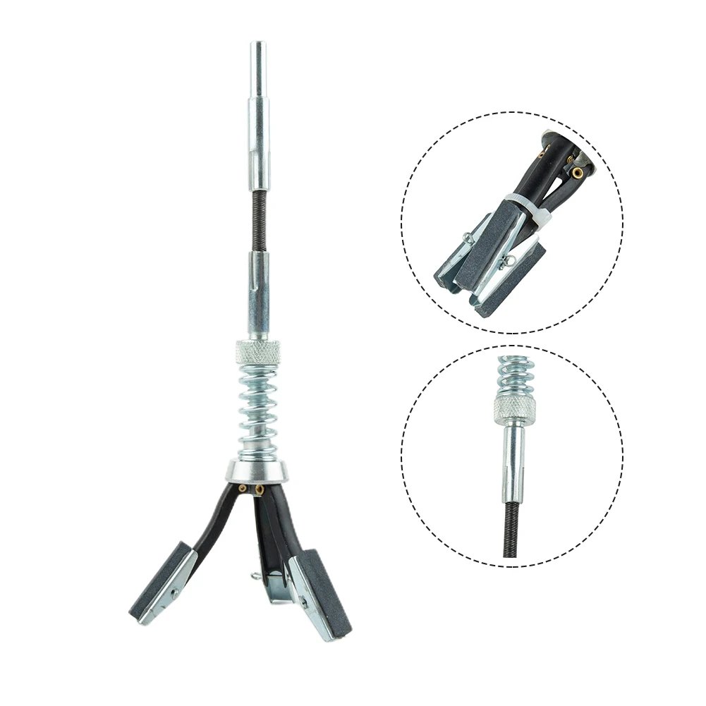 Three-jaw Cylinder Sander Inner Diameter Grinder Steel Car Engine Brake Cylinder Bore Hone Tool Flexible Shaft Honing 18-63mm