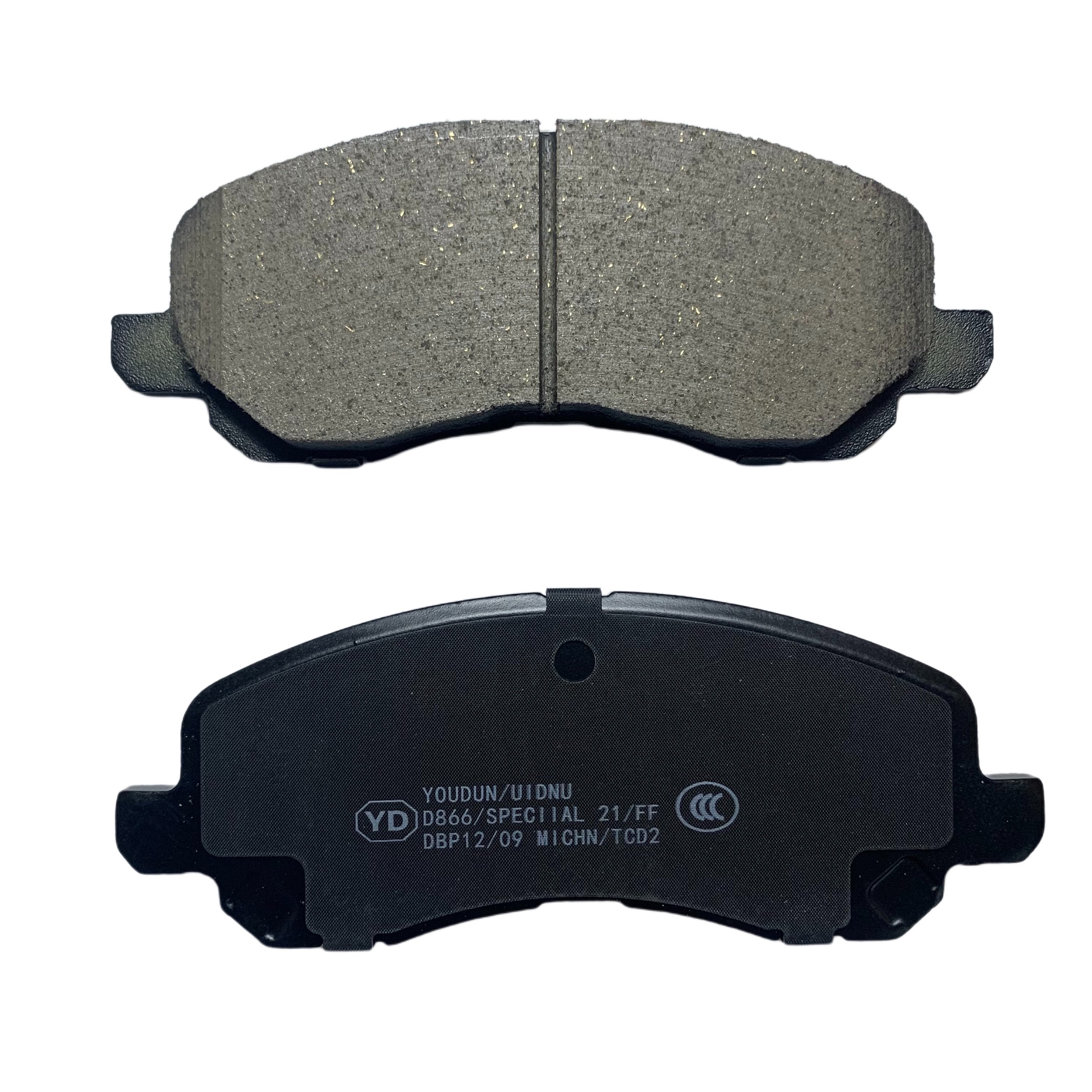 Car Parts Disc Brake Pads for MITSUBISHI Eclipse Galant Lancer Outlander Front Brake Pad Set D866 D61original87 Front Wheel