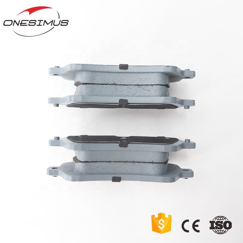 High Performance Better Auto Parts LR036574 D1692 Rear Axle Ceramic Brake Pads Set for Land Rover