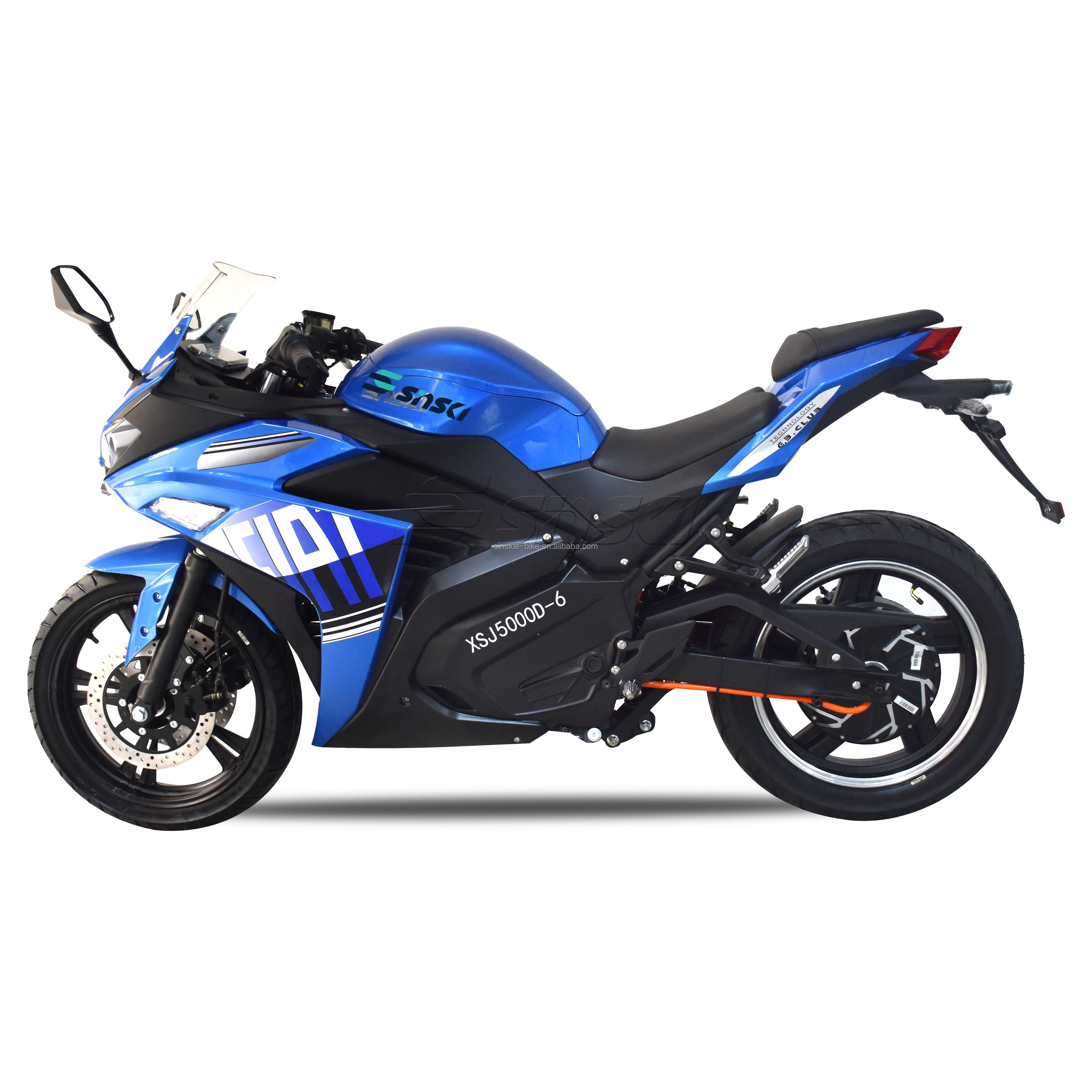 Wholesale Double Cylinder 400cc Electric Motorcycle for Sale