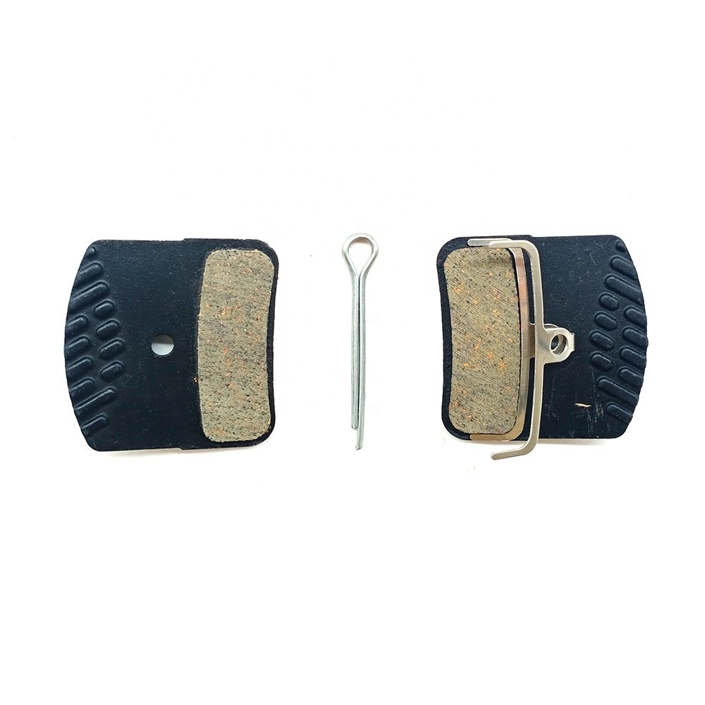 Heat Dissipation Hydraulic Resin Disc Brake Pads Cooling Fin MTB Brake Pad for Shimano Mountain Bike H03A M640 M800