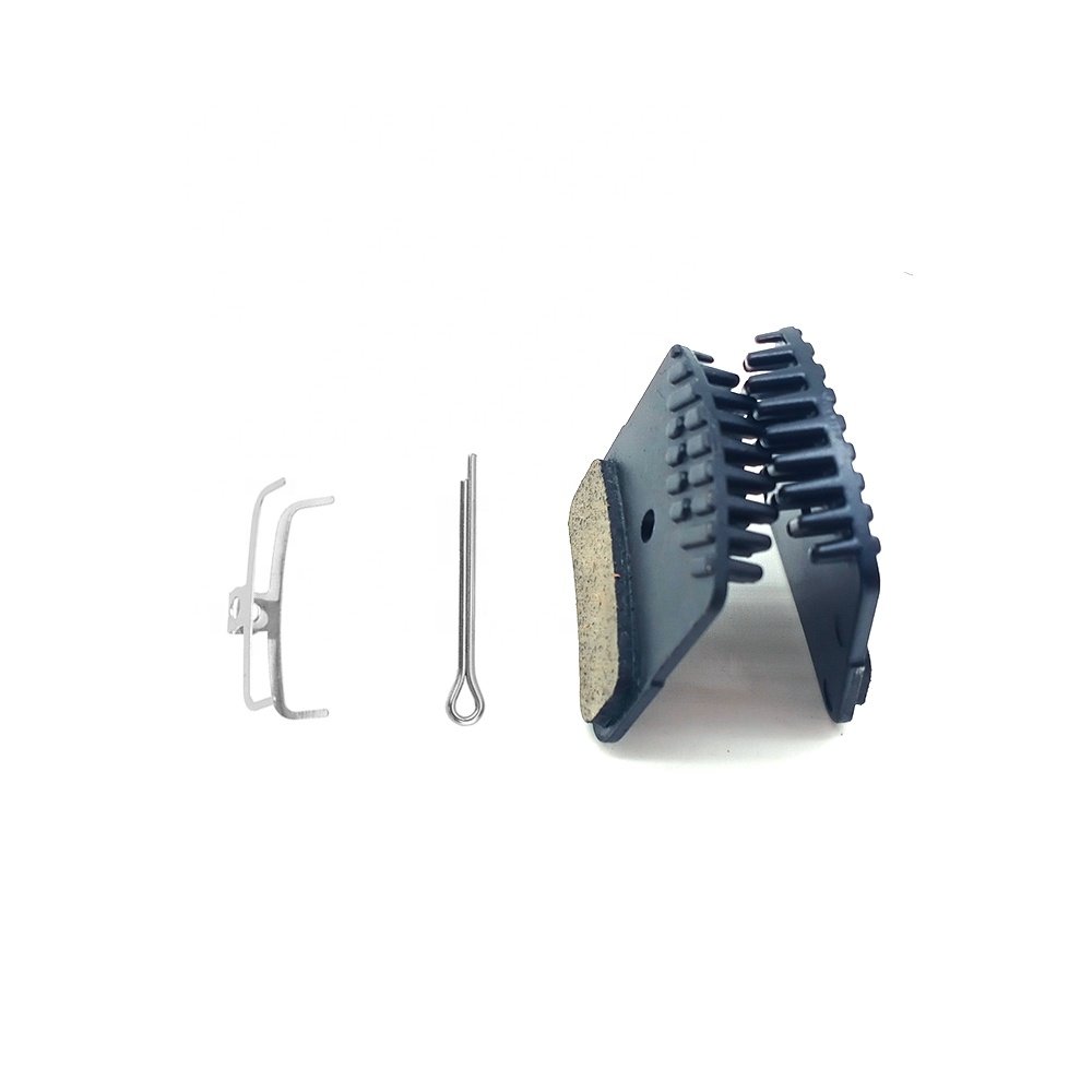 Heat Dissipation Hydraulic Resin Disc Brake Pads Cooling Fin MTB Brake Pad for Shimano Mountain Bike H03A M640 M800
