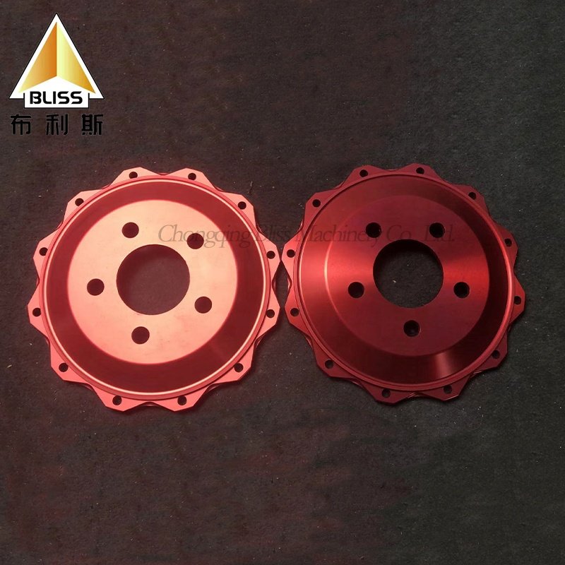 Bliss Auto Brake Systems 4 Piston Brake Caliper 6 Piston Ordinary Bolts Aluminum Brake Rotor Center Caps
