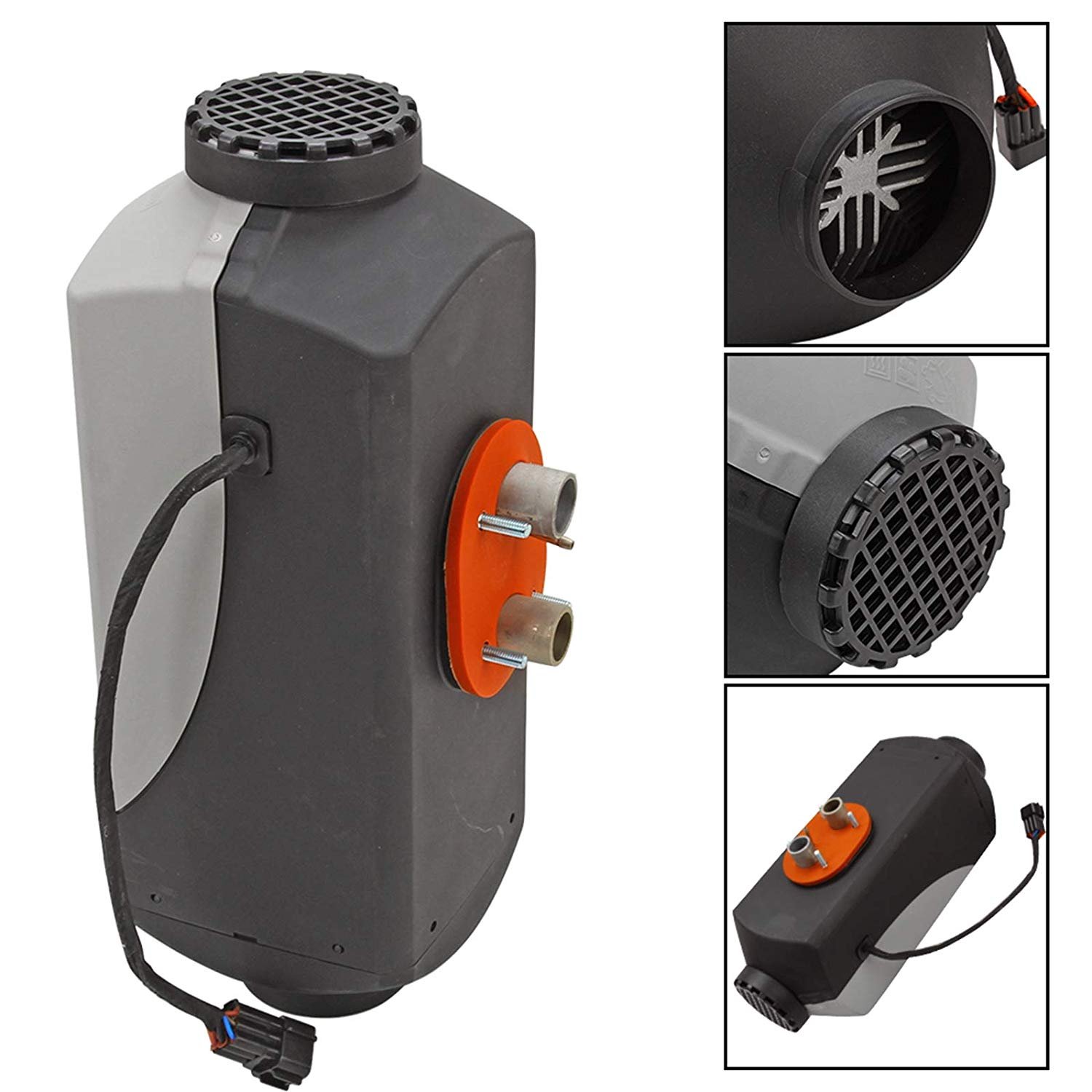 OkyRie 5KW Diesel Parking Heater 12V 24V RV Motorhome Trucks Bus with LCD Switch for Car Bus Trailer Boats