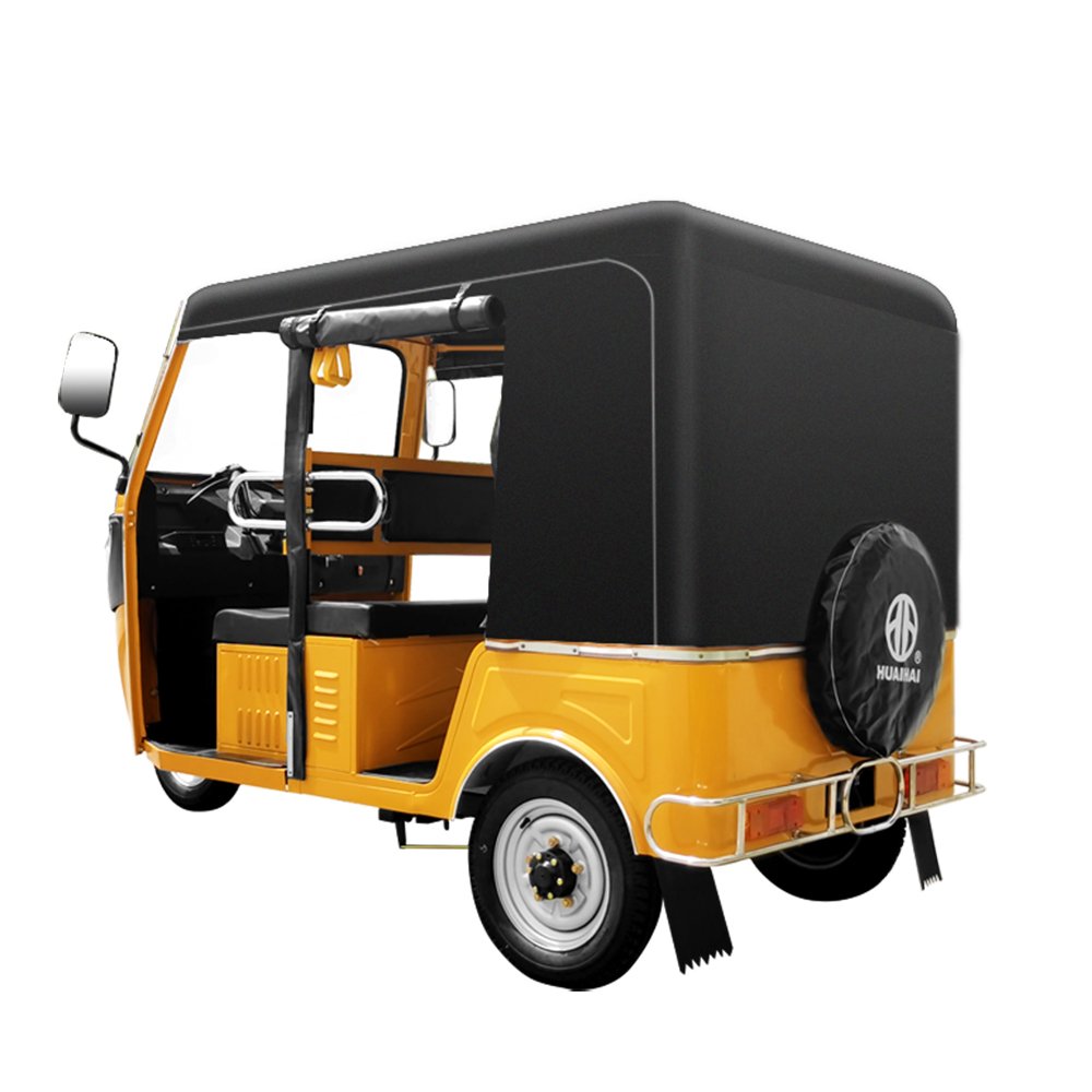 200cc Three Wheel Motor Tricycle Taxi Tuk Tuk Gasoline Passenger Tricycle
