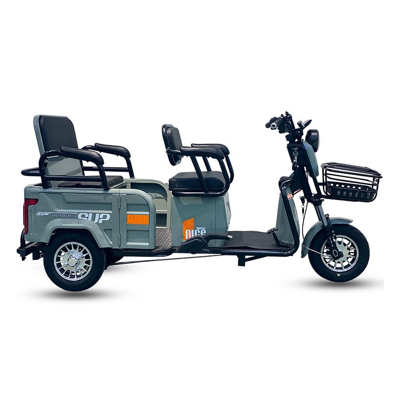 FULILKE Electric Scooter 600W 3 Wheels Electric Tricycle Motorcycle for Adults Passenger