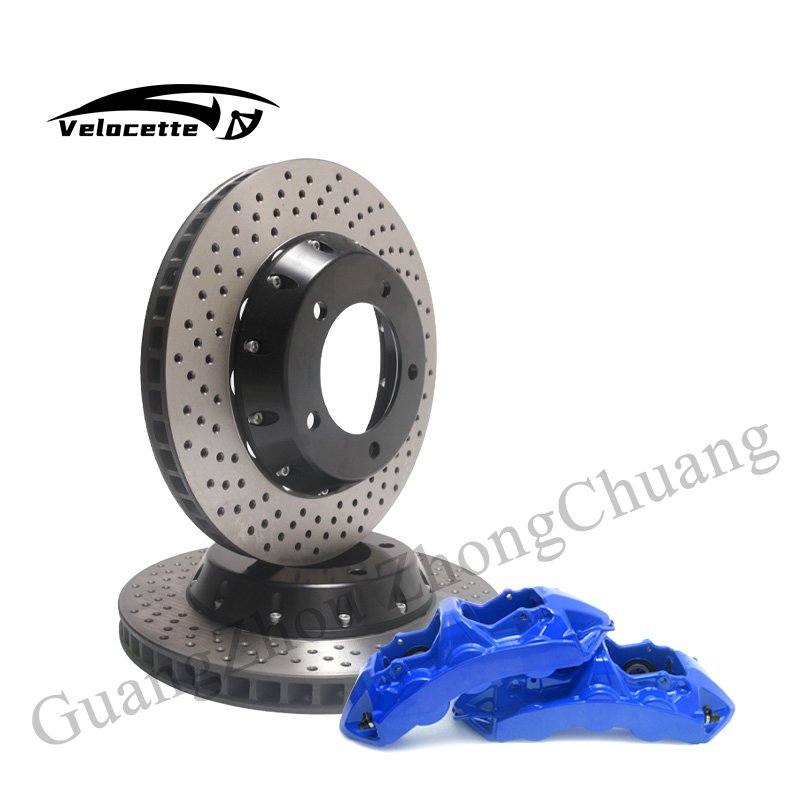 Upgraded Big 6 Piston Brake Caliper Kit with Disc 355 380mm for bmw G30 M5 G31 tesla Model s X