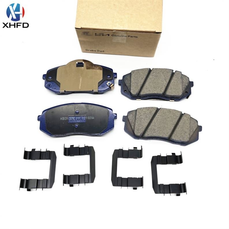 No Noise Ceramic Brake Pad 581011DA00 58101-1DA00 583021DA00 58302-1DA00 583501DA00 58350-1DA00 for Hyundai Ix35 Sportage