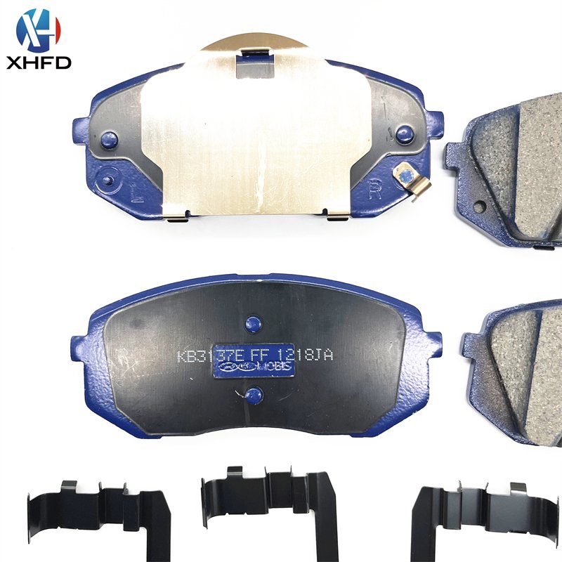 No Noise Ceramic Brake Pad 581011DA00 58101-1DA00 583021DA00 58302-1DA00 583501DA00 58350-1DA00 for Hyundai Ix35 Sportage