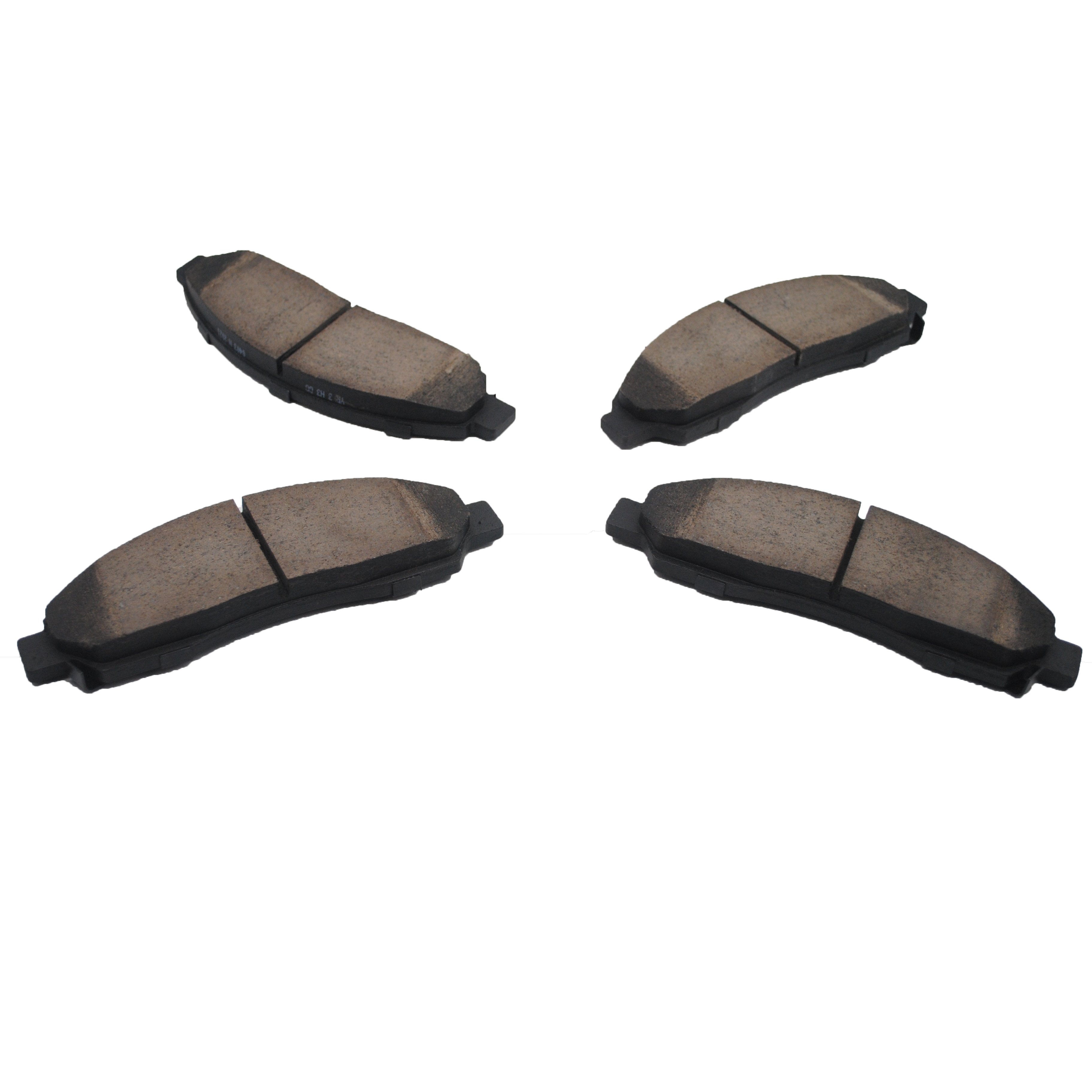 OEM Auto Spare Parts Semi-Metal Brake Pads D1267M 41060-EA025 for NISSAN NP300 NAVARA HONDA CAMRY & TOYOTA Pickups New Condition