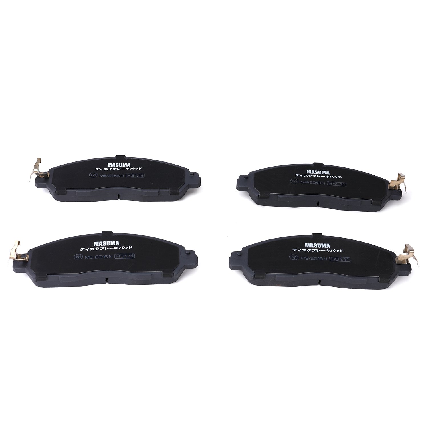 MS-2916N MASUMA Brake pads for NISSAN Juke D10804JA3A