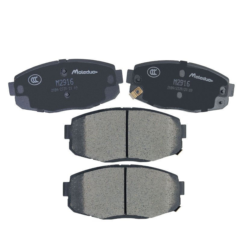 M2916 Ceramic Front Brake Pads for BYD Qin Pro Yuan EV3 EV5 FDB5320-D Semi Metal No Noise No Dust Quality Wholesale Brake Pad