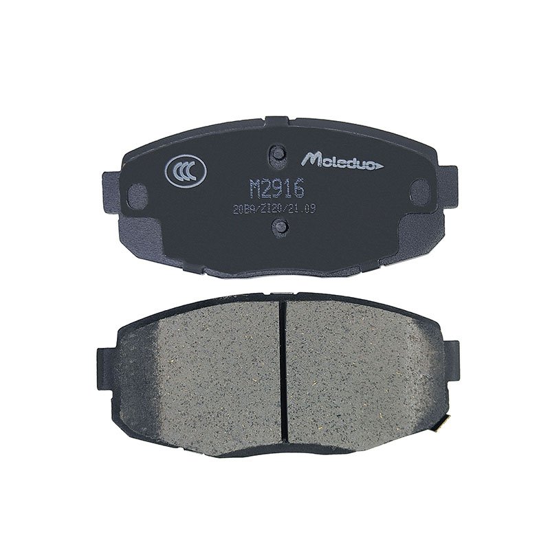 M2916 Ceramic Front Brake Pads for BYD Qin Pro Yuan EV3 EV5 FDB5320-D Semi Metal No Noise No Dust Quality Wholesale Brake Pad