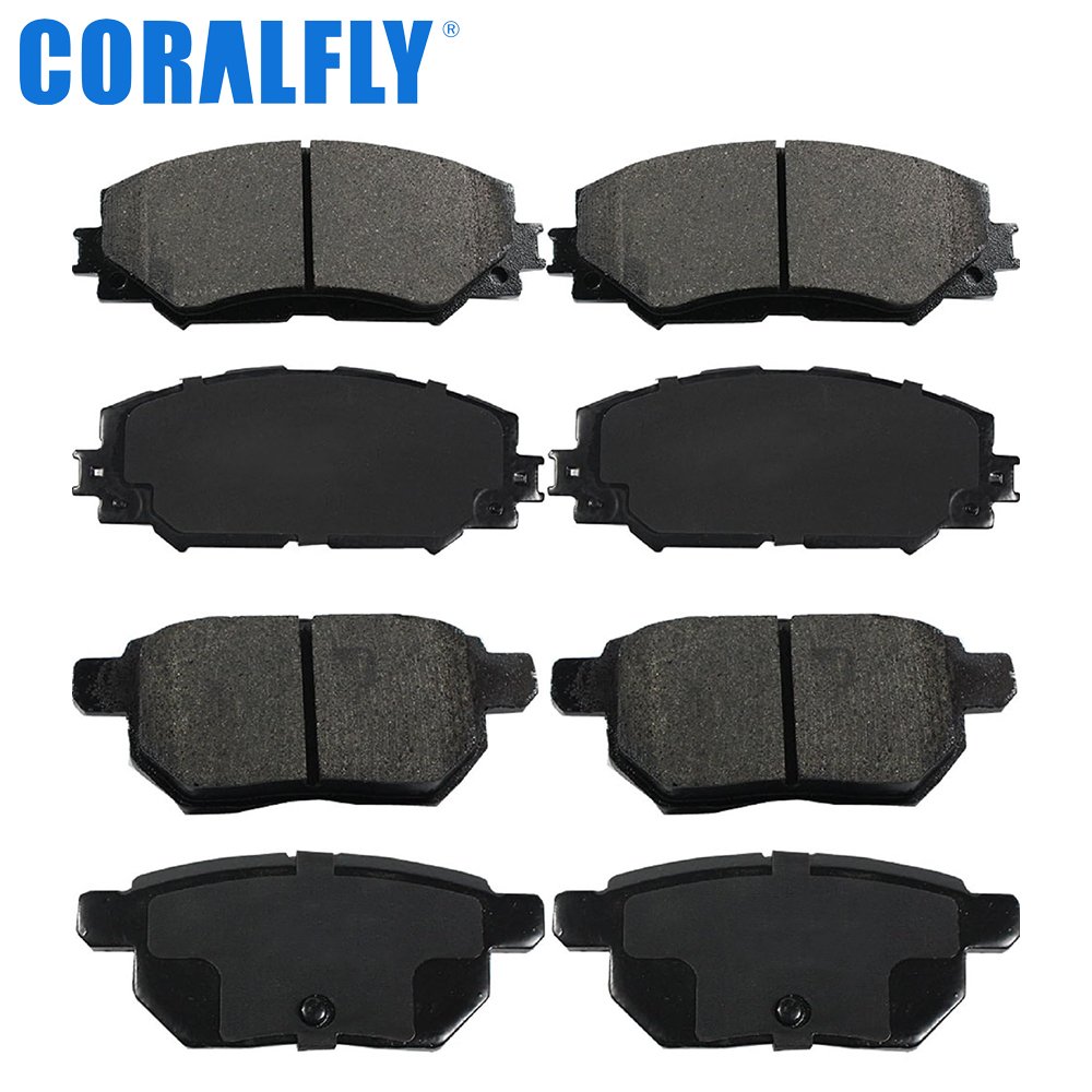 D1210-8330 / 04465-42160 / 04465-02220 / AN-742K Front Brake Pad for Toyota COROLLA/ LEVIN / YARIS / AURIS / WISH / RAV4