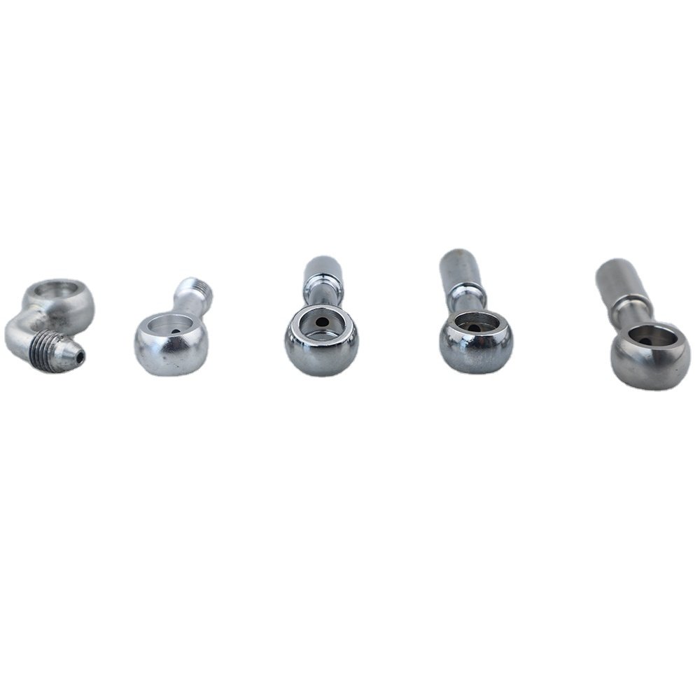 Factory Customized Wholesale Automobile Brake Fittings Brake Pipe Joint Brake Hose Fittings Banjo Hose Ends Banjo Fittings
