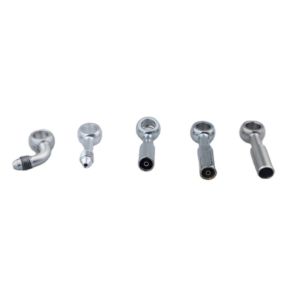 Factory Customized Wholesale Automobile Brake Fittings Brake Pipe Joint Brake Hose Fittings Banjo Hose Ends Banjo Fittings