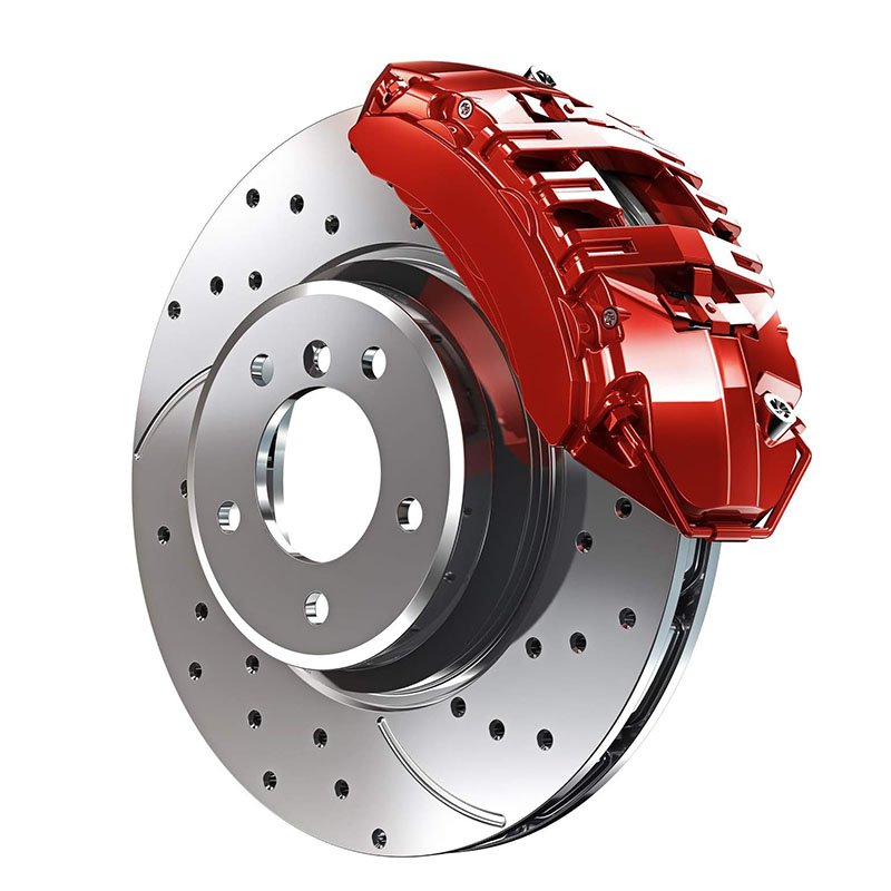 6083-T6 Aluminum Alloy Upgraded Front-wheel P41 SUPER Four-piston Racing Calipers for Honda 10 Generation Civic