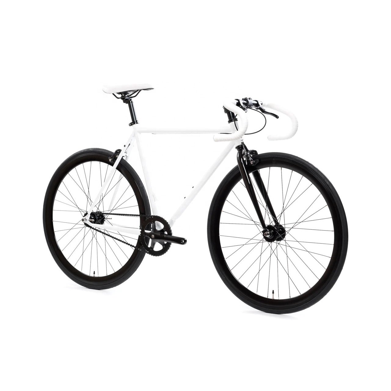 Factory Wholesale Light Steel Fixie Bike Unisex Fixed Gear 700c Bike Bicycle Fixie Urban Track Bike for Women and Men