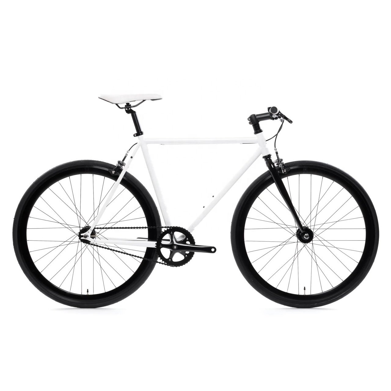 Factory Wholesale Light Steel Fixie Bike Unisex Fixed Gear 700c Bike Bicycle Fixie Urban Track Bike for Women and Men