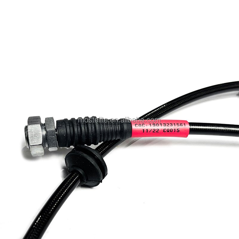 Compatible With All Brake Fluids 3 Layers Auto Brake Hoses Steel Braided Brake Line For Toyota Honda Civic