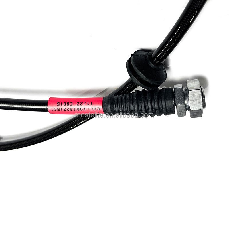 Compatible With All Brake Fluids 3 Layers Auto Brake Hoses Steel Braided Brake Line For Toyota Honda Civic