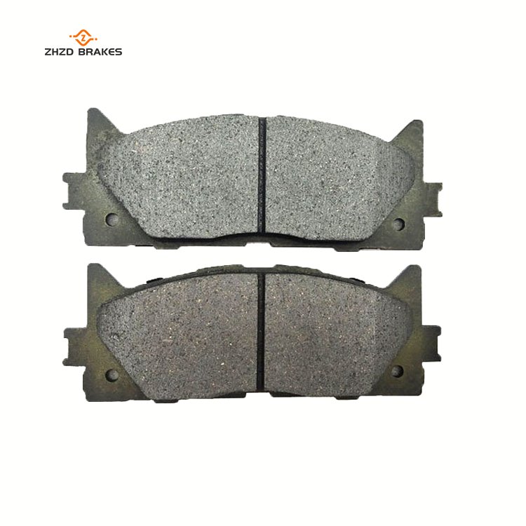 D1222 Brake System Manufacturer Ceramic Brake Pad Auto Spare Parts Brake Pad for Toyota OEM 0446506070 04465-07010