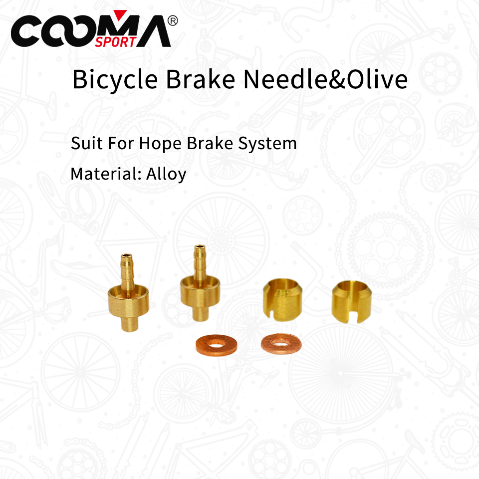 Hydraulic Brake Olive Needle, Hose Barb Compression Fitting, Banjo for Hope System